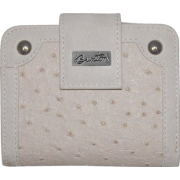 Buxton Women's Ostrich Zip French Purse Wallet Black - Brieftaschen - $25.45  ~ 21.86€