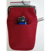 Buxton Womens Cigarette Case & Lighter Holder Red - Accessories - $4.99 