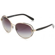 Bvlgari BV6087B 20238G Black/Pink Gold BV6087B Square Sunglasses Lens Category - Eyewear - 