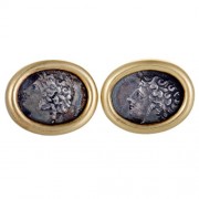 Bvlgari Monete 18K Yellow Gold Ancient Coin Cufflinks - Modni dodaci - $3,500.00  ~ 22.234,00kn