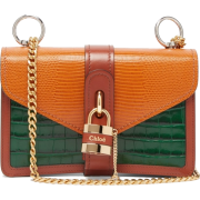 CHLOÉ Aby lizard-embossed leather should - Messenger bags - £495.00  ~ $651.31