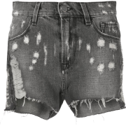 CIRCUS HOTEL distressed denim shorts - 短裤 - $175.00  ~ ¥1,172.56
