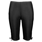 COCOSHIP Women's UPF 50+ Swim Rash Guard Pants Multipurpose Short Sport Leg Tie Capris Jammer(FBA) - Swimsuit - $22.99 