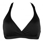 COCOSHIP Women's UPF 50+ Training Sport Bra Bikini Top Double Back Strap Swim Tankinis(FBA) - Swimsuit - $16.99 