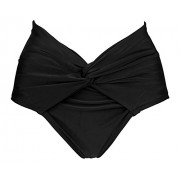 COCOSHIP Women's Vintage Side Shirred Bikini Bottom Twist Front High Waist Swimwear Swim Brief(FBA) - Купальные костюмы - $15.99  ~ 13.73€