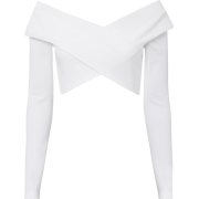 CUSHNIE ET OCHS Issa Crop Top - 半袖シャツ・ブラウス - 