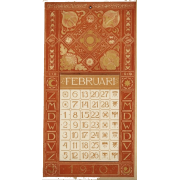 Calendar from 1910 - Predmeti - 