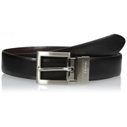Calvin Klein Women's Reversible Belt,Black/Brown,Small - Belt - $38.00 