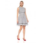 Calvin Klein Women's Sleeveless Cotton Eyelet Fit and Flare Dress - Dresses - $45.15 