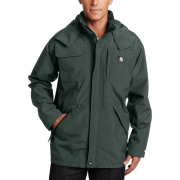 Carhartt Men's Men's Waterproof Breathable Coat Evergreen - Jacket - coats - $79.97 