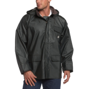 Carhartt Men's PVC Rain Coat Green - Jacket - coats - $42.99 