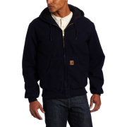 Carhartt Men's Sandstone Active Jacket - Quilted Flannel Lined - Quilted Flannel Lined Midnight - Jacket - coats - $69.00 