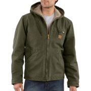 Carhartt Men's Sandstone Sierra Jacket X-Large Tall Army Green - Jacket - coats - $82.48 