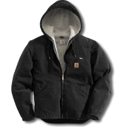 Carhartt Men's Sandstone Sierra Jacket X-Large Tall Black - Jacket - coats - $82.48 