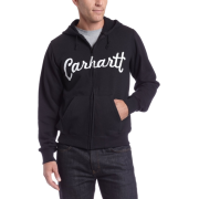 Carhartt Men's Series 1889 Zip Hoodie Black - Long sleeves t-shirts - $34.99 