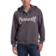 Carhartt Men's Series 1889 Zip Hoodie Charcoal - Koszulki - długie - $34.99  ~ 30.05€