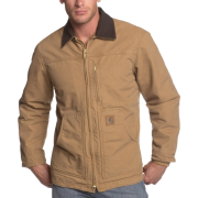 Carhartt Men's Sherpa Lined Sandstone Ridge Coat CamelSize: - Jacket - coats - $108.15 