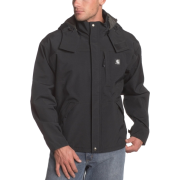 Carhartt Men's Waterproof Breathable Jacket Black - Jacket - coats - $89.94 