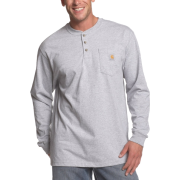 Carhartt Men's Workwear Henley Shirt Heather Gray - Shirts - lang - $18.71  ~ 16.07€