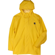 Carhartt Mens Lightweight Pvc Rain Coat Yellow - Jacket - coats - $23.55 