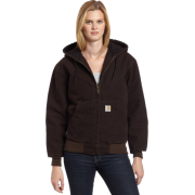 Carhartt Women's Sandstone Active Jacket/Quilted Flannel Dark Brown - Jacket - coats - $71.95 