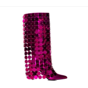 Carmelita fushia stiletto boots - Сопоги - 