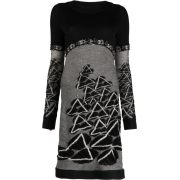 Chanel 2009 long-sleeve intarsia-knit - Kleider - $2,149.00  ~ 1,845.74€