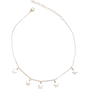 Charm Star Collarbone Chain Necklace - Colares - 