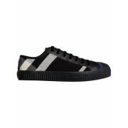 Check Canvas And Leather Trainers - Turnschuhe - 335.00€ 