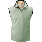 Chestnut Hill Elastic Drawcord Microfleece Vest. CH905 Cactus - Vests - $18.38 