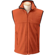 Chestnut Hill Elastic Drawcord Microfleece Vest. CH905 Sienna - Vests - $18.38 