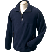 Chestnut Hill Men's Polartec Colorblock Quarter Zip Pullover. CH970 True Navy/True Navy - Пуловер - $34.99  ~ 30.05€