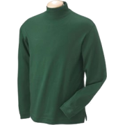 Chestnut Hill Pima Mock Turtleneck. CH230 Pine - Long sleeves t-shirts - $15.92 