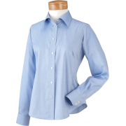 Chestnut Hill Women's Executive Performance Pinpoint Oxford. CH620W Light Blue - 長袖シャツ・ブラウス - $29.99  ~ ¥3,375