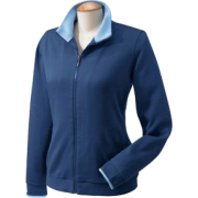 Chestnut Hill Women's Performance Plus Full-Zip Jacket CH220W New Navy/Horizon - Jacket - coats - $14.55 