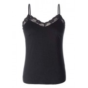 Chicwe Women's Plus Size Stretch Chic Modal Jersey Camisole with Lace Trim - Donje rublje - $26.00  ~ 22.33€