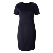 Chicwe Women's Stretch Plus Size Notch Neck Work Dress - Haljine - $59.00  ~ 374,80kn