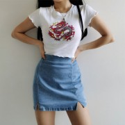 Chinese style dragon print T-shirt - Koszule - krótkie - $19.99  ~ 17.17€