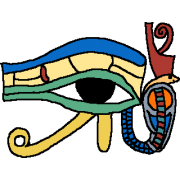 Egyptian eye - Ilustracje - 