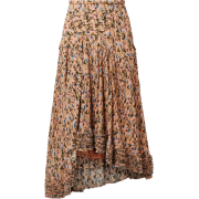 Chloe  floral-print georgette skirt - Krila - 