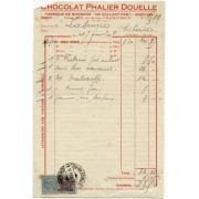 Chocolat Phalier Douelle 1922 bill - Tekstovi - 