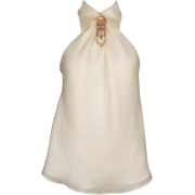 Christian Lacroix Blended Cotton Top - Ärmellose shirts - 