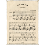 Circa 1873 music sheet - Illustrations - 