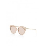 Circular Metallic Frame Sunglasses - Sunglasses - $6.99 