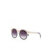 Circular Two Tone Sunglasses - Sunglasses - $4.99 