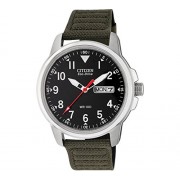 CitizeN Citizen Eco-Drive Bm8180-03E Watch Canvas Men'S Strap - Relojes - 