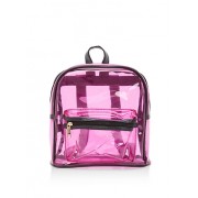Clear Plastic Double Zip Backpack - Zaini - $14.99  ~ 12.87€