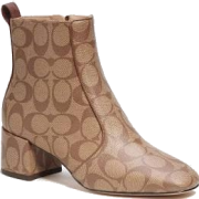 Coach Noah Bootie In Signature Canvas - Сопоги - 