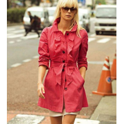 Red coat for city - My look - 