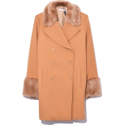 Coat with Fur trim - Jacket - coats - 